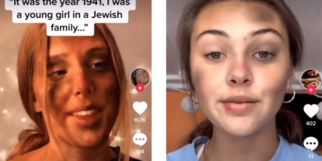 TikTok: Σάλος με χρήστες που παριστάνουν θύματα του Ολοκαυτώματος