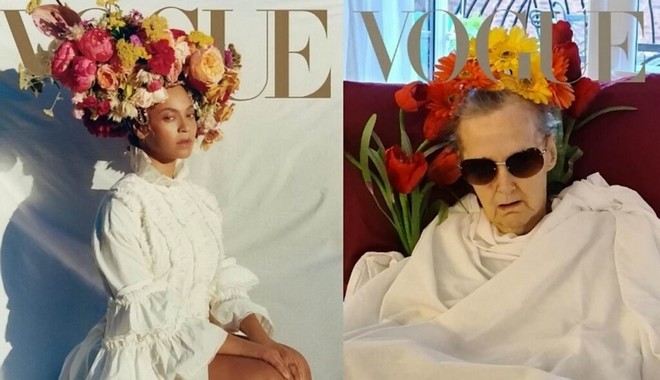 Ηλικιωμένες επαναδημιουργούν θρυλικά εξώφυλλα της Vogue