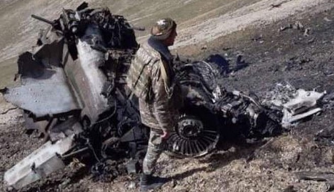 Αρμενία: Στη δημοσιότητα φωτογραφίες από το αεροσκάφος που καταρρίφθηκε