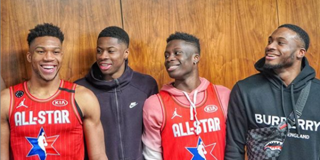 Η οικογένεια Αντετοκούνμπο δίπλα στους πληγέντες της Καρδίτσας