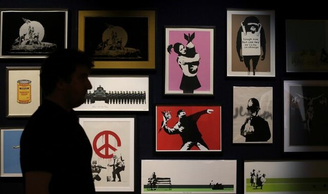 Banksy: Η ανωνυμία μπορεί να του “κοστίσει” τα έργα του