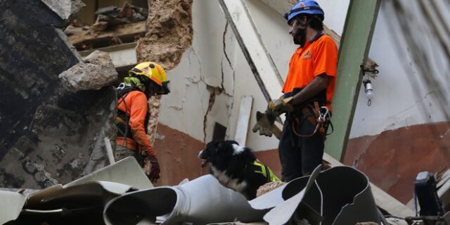 Βηρυτός: Εντόπισαν ίχνη ζωής σε ερείπια κτιρίου – Επιχείρηση διάσωσης