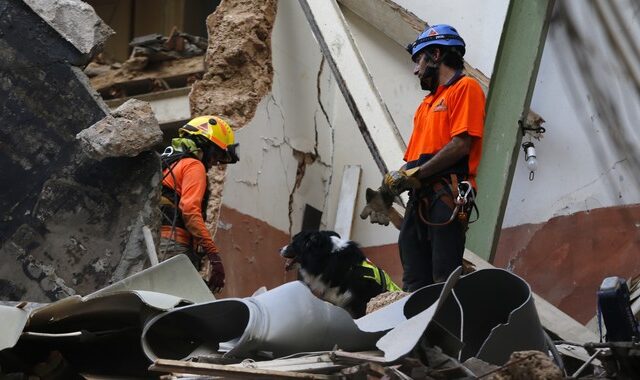 Βηρυτός: Εντόπισαν ίχνη ζωής σε ερείπια κτιρίου – Επιχείρηση διάσωσης