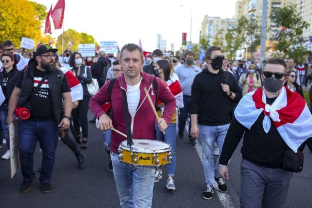 Λευκορωσία: Συνεχίζονται οι διαδηλώσεις κατά του Λουκασένκο