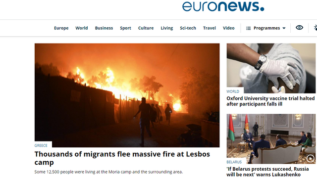 Η Λευκορωσία απαγόρευσε τη μετάδοση του Euronews