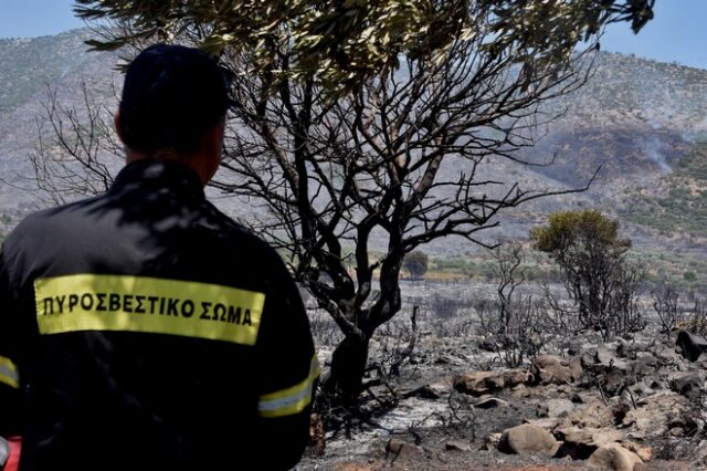 Έξι προσαγωγές μεταναστών από το ΚΥΤ Σάμου που εξετάζονται για τυχόν εμπλοκή τους με την φωτιά