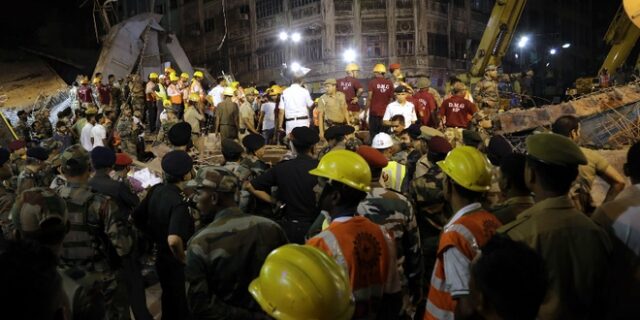 Ινδία: Στους 35 οι νεκροί από την κατάρρευση κτιρίου κοντά στο Μουμπάι