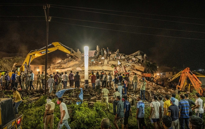 Τραγωδία στην Ινδία: Κατάρρευση πολυκατοικίας με 10 νεκρούς