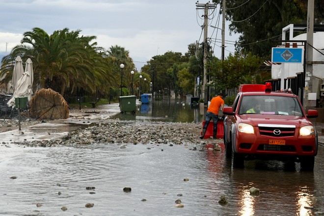 Κέρκυρα: Έντονα καιρικά φαινόμενα πλήττουν το νησί