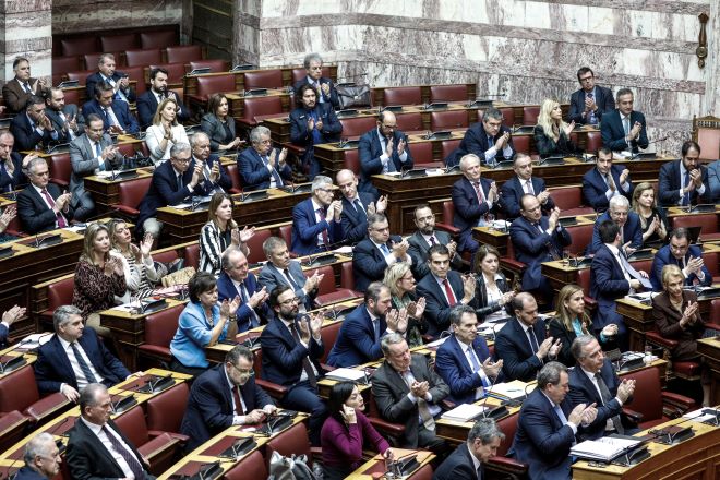Ασκήσεις πειθαρχίας για τους βουλευτές της ΝΔ, λόγω Βόρειας Μακεδονίας