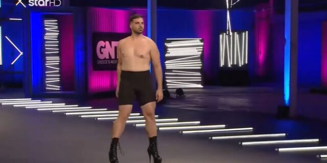 GNTM 3: Ο Κωνσταντίνος περπάτησε με high heels και “τρέλανε” τους κριτές