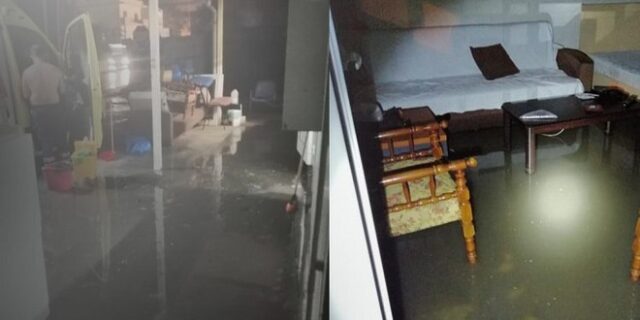 Ιανός: Πλημμύρισε γραφείο του ΕΚΑΒ στην Κρήτη