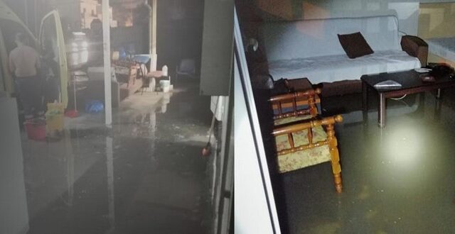 Ιανός: Πλημμύρισε γραφείο του ΕΚΑΒ στην Κρήτη