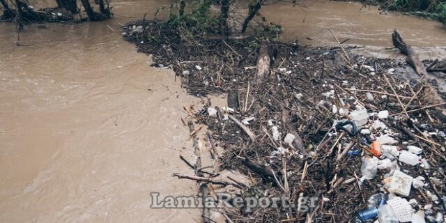 Κοιλάδα Σπερχειού: Εικόνες καταστροφής από drone