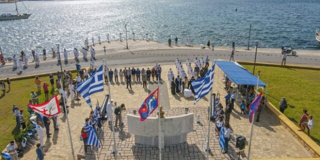 Λέρος: Τελετή για την 77η επέτειο βύθισης του αντιτορπιλικού “Βασίλισσα Όλγα”