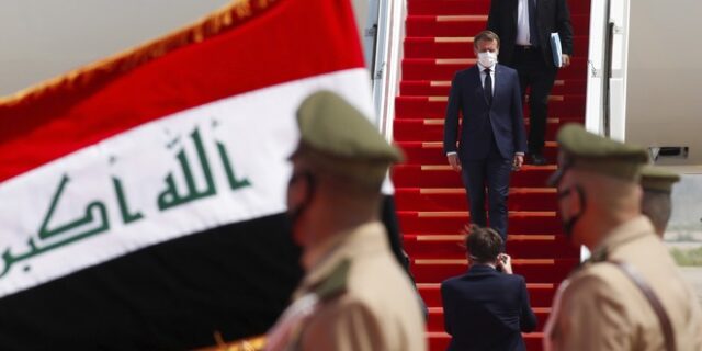 Πρώτη επίσημη επίσκεψη Μακρόν στο Ιράκ