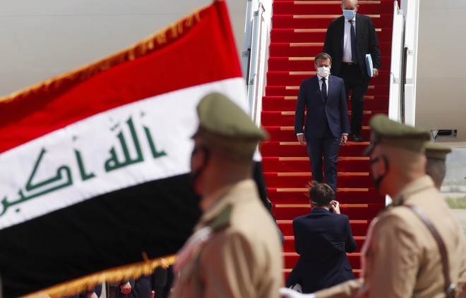 Πρώτη επίσημη επίσκεψη Μακρόν στο Ιράκ