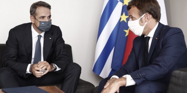 Μητσοτάκης-Μακρόν: Απόλυτη συμφωνία για τις προκλήσεις της Τουρκίας