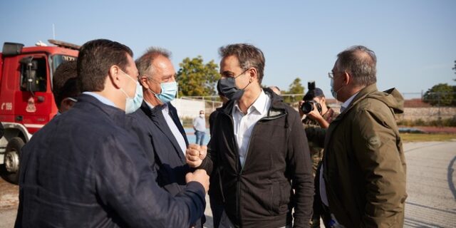 Μητσοτάκης από Καρδίτσα: “Θα αποζημιωθούν, με γρήγορες διαδικασίες, όσοι έχουν πληγεί”