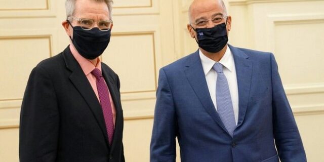 Η παραβατικότητα της Τουρκίας στο επίκεντρο της συνάντησης Δένδια – Πάιατ