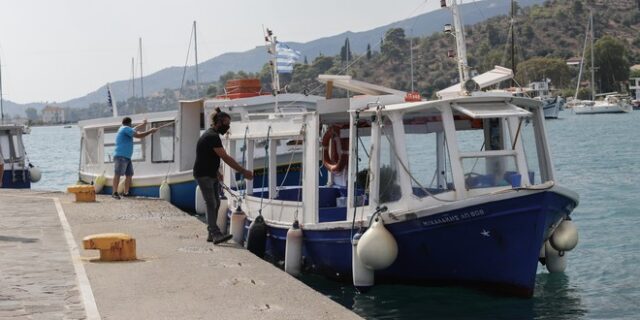 Πόρος: Φωτιά σε πλοίο- Δύο ελαφρά τραυματίες