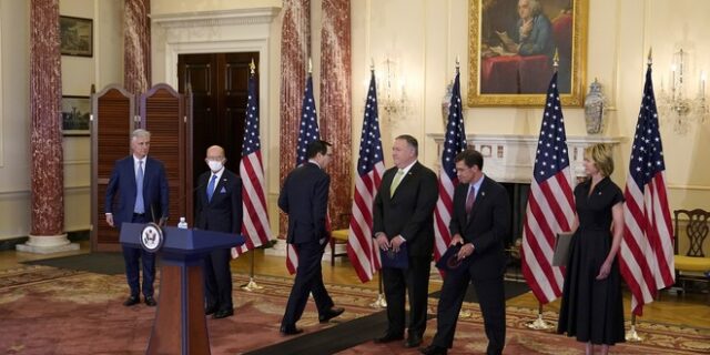 Στέιτ Ντιπάρτμεντ: Στηρίζει την επανέναρξη των επαφών Ελλάδας – Τουρκίας