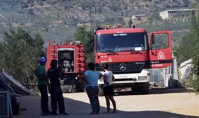 Συνελήφθη μετανάστης που φέρεται να προκάλεσε τον εμπρησμό στη Σάμο