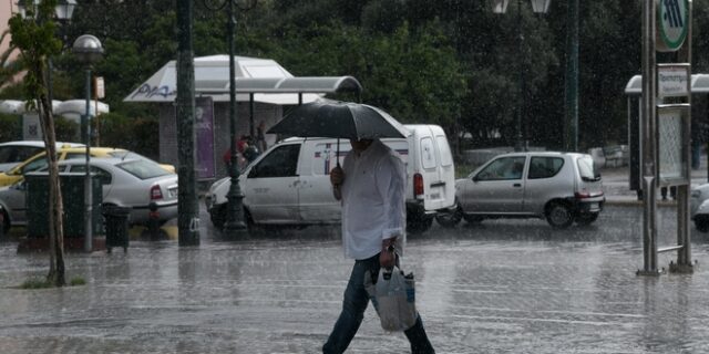 Πολύ ισχυρές καταιγίδες στα κεντρικά και νότια Παρασκευή – Σάββατο