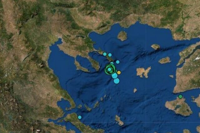 Χαλκιδική: Νέος σεισμός 4,7 Ρίχτερ