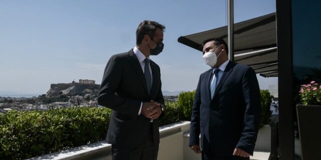 Συνάντηση Μητσοτάκη-Ζάεφ: Διμερείς σχέσεις και οικονομική συνεργασία στο επίκεντρο