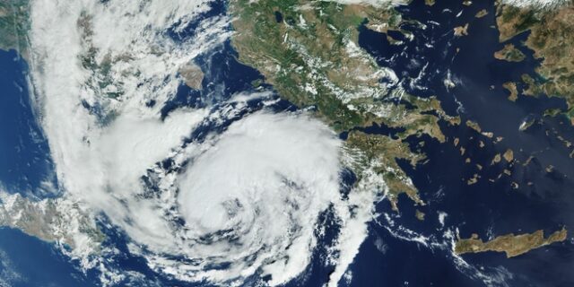 “Ιανός”: Εντυπωσιακή φωτογραφία από τον ευρωπαϊκό δορυφόρο Copernicus