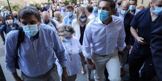 Τον Ευαγγελισμό επισκέφθηκε ο Αλέξης Τσίπρας – Καταγγελίες εργαζομένων για σοβαρές ελλείψεις