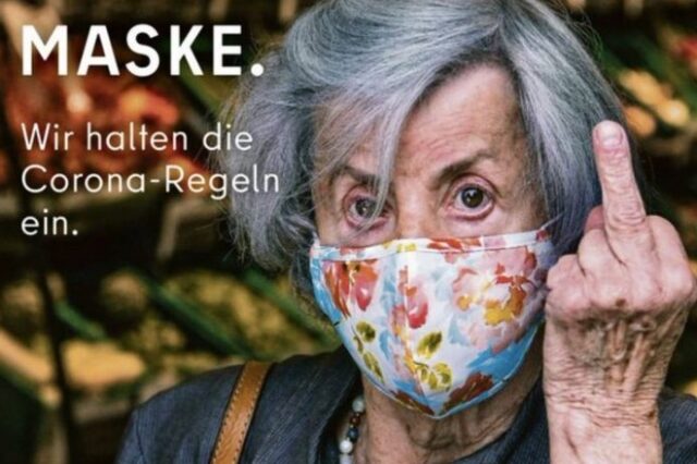 Κορονοϊός: Το Βερολίνο υψώνει το μεσαίο δάχτυλο στους αρνητές μάσκας
