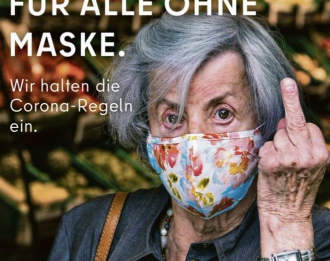 Κορονοϊός: Το Βερολίνο υψώνει το μεσαίο δάχτυλο στους αρνητές μάσκας