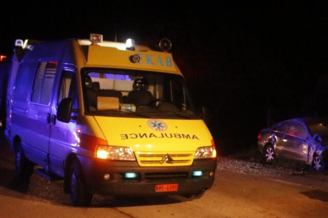 Τροχαίο με δύο τραυματίες στην Εθνική Οδό στο ύψος της Βαρυμπόμπης