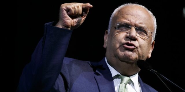 Παλαιστίνη: Ο Σάεμπ Ερεκάτ μολύνθηκε από τον κορονοϊό