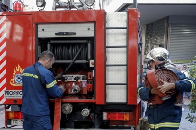 Φωτιά σε διαμέρισμα στο Μοσχάτο