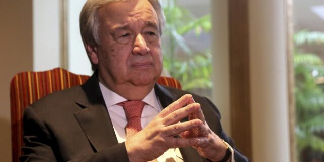 Γκουτέρες: Εκφράζει ανησυχία μετά την κίνηση της Τουρκίας στα Βαρώσια