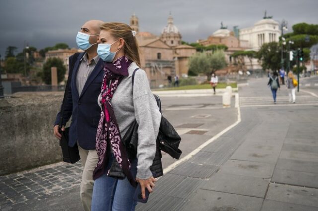 Κορονοϊός: Άλλα 10.630 κρούσματα και 422 νέοι θάνατοι στην Ιταλία