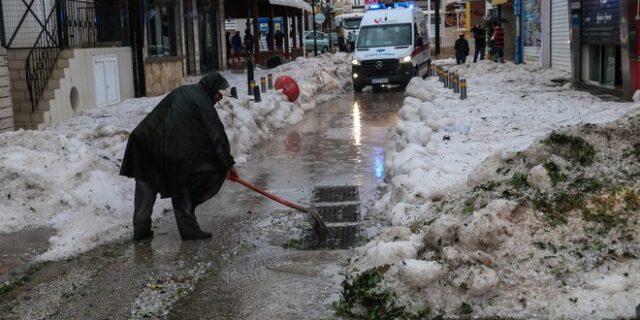 Ρέθυμνο: Προβλήματα από την έντονη βροχόπτωση