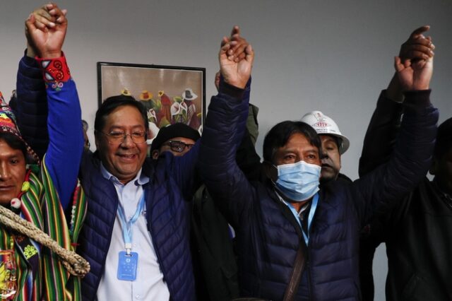 Βολιβία: Ο Λουίς Άρτσε, δελφίνος του Έβο Μοράλες, κέρδισε τις προεδρικές εκλογές