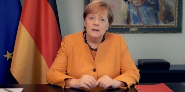 Μήνυμα Μέρκελ στους Γερμανούς: “Περιορίστε κοινωνικές επαφές και ταξίδια”