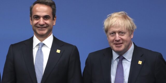 Τηλεφωνική επικοινωνία Μητσοτάκη με Μπόρις Τζόνσον για Brexit και Τουρκία