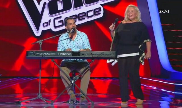 The Voice: Εμφάνιση έκπληξη της Μπέσσυ Αργυράκη – Τραγούδησε το “Κορμί κι αλάτι”