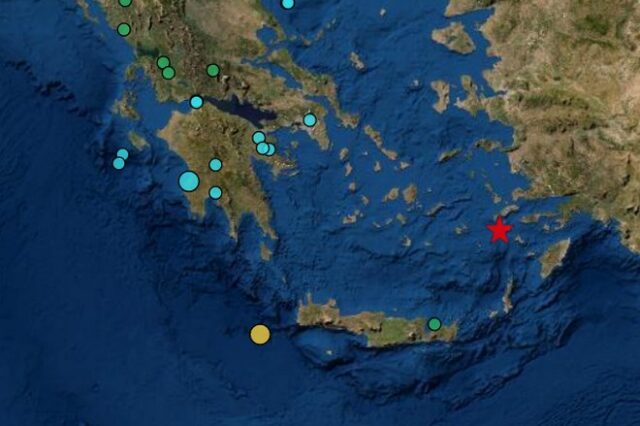 Ισχυρός σεισμός κοντά στη Νίσυρο