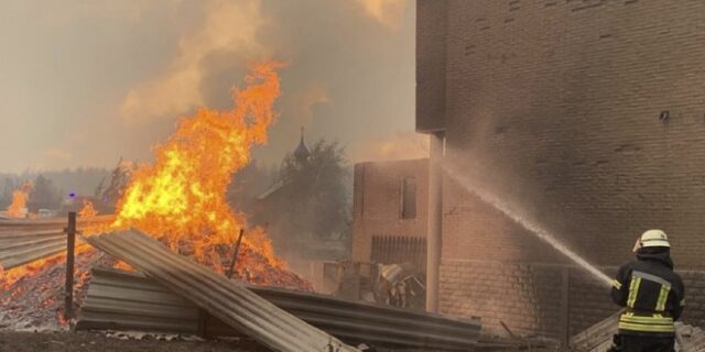 Καταστροφικές φωτιές στην Ουκρανία – Τέσσερις νεκροί