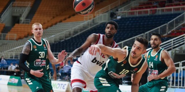 Παναθηναϊκός – Ολυμπιακός 71-78: Ερυθρόλευκη κυριαρχία στο ΟΑΚΑ