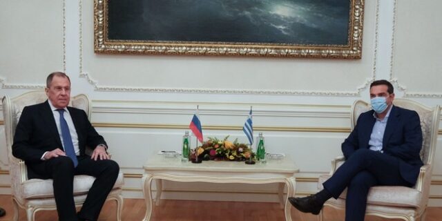 Τσίπρας σε Λαβρόφ: Άμεσος τερματισμός της τουρκικής επιθετικότητας