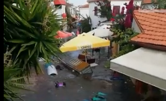Σεισμός: Μίνι τσουνάμι στην πόλη της Σμύρνης