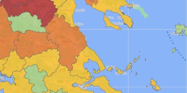 Κορονοϊός: Ο νέος χάρτης υγειονομικής ασφάλειας – Στο “κόκκινο” Σέρρες και Ιωάννινα